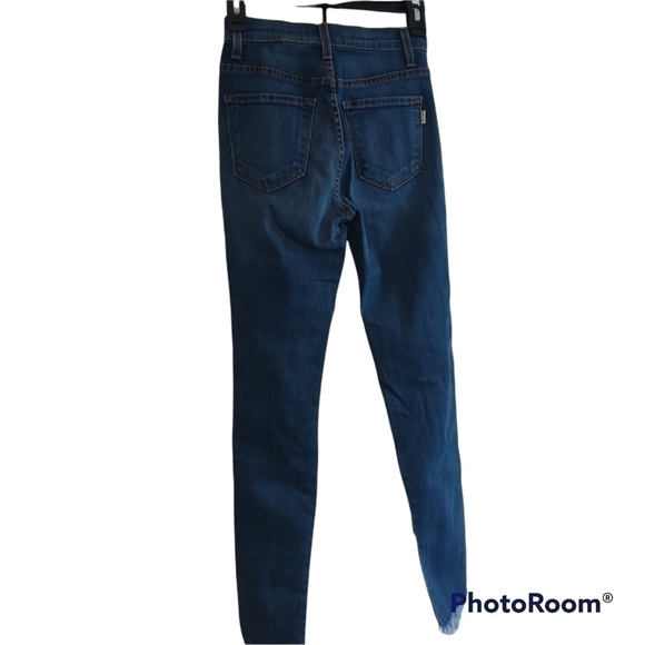 VIBRANT m.i.u., Destroyed Denim Jeans with Raw Hem 3(W25) - Picture 3 of 15